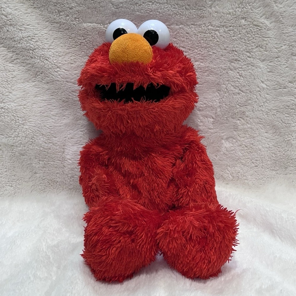 Sesame Street Love Hug Elmo Plush Talks English Spanish Bilingual Arms‎ Not Work
